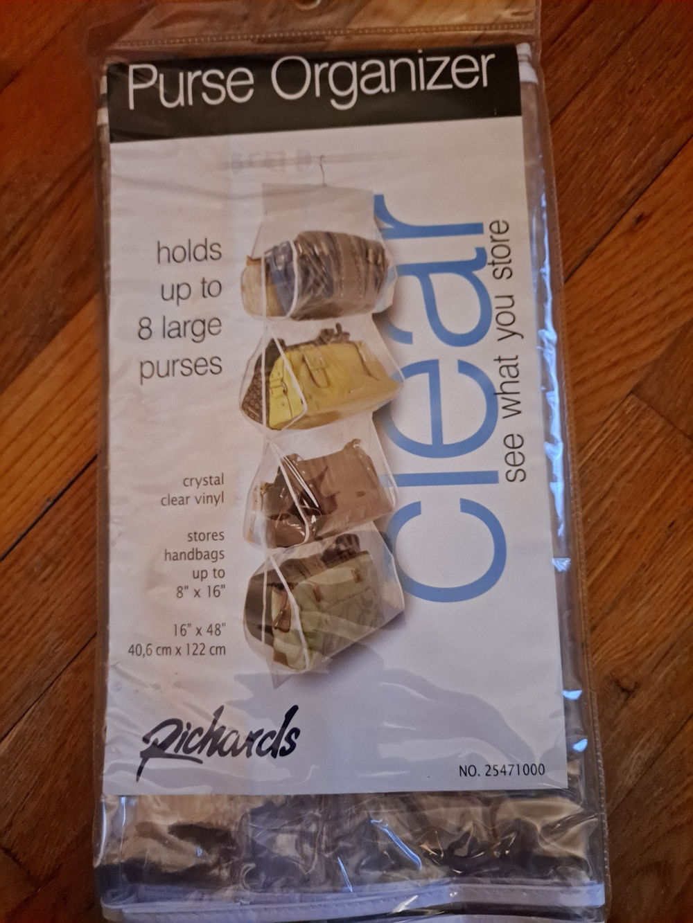 Clear Purse Organizer - New